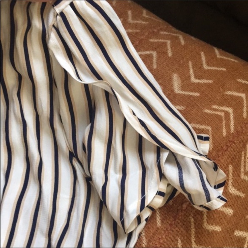 Gap Wrap Striped Dress - Picture 2 of 4